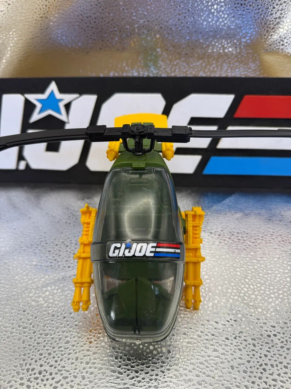 Gi Joe Locust Helicopter - 1990 - comandos em ação  - Foto 4
