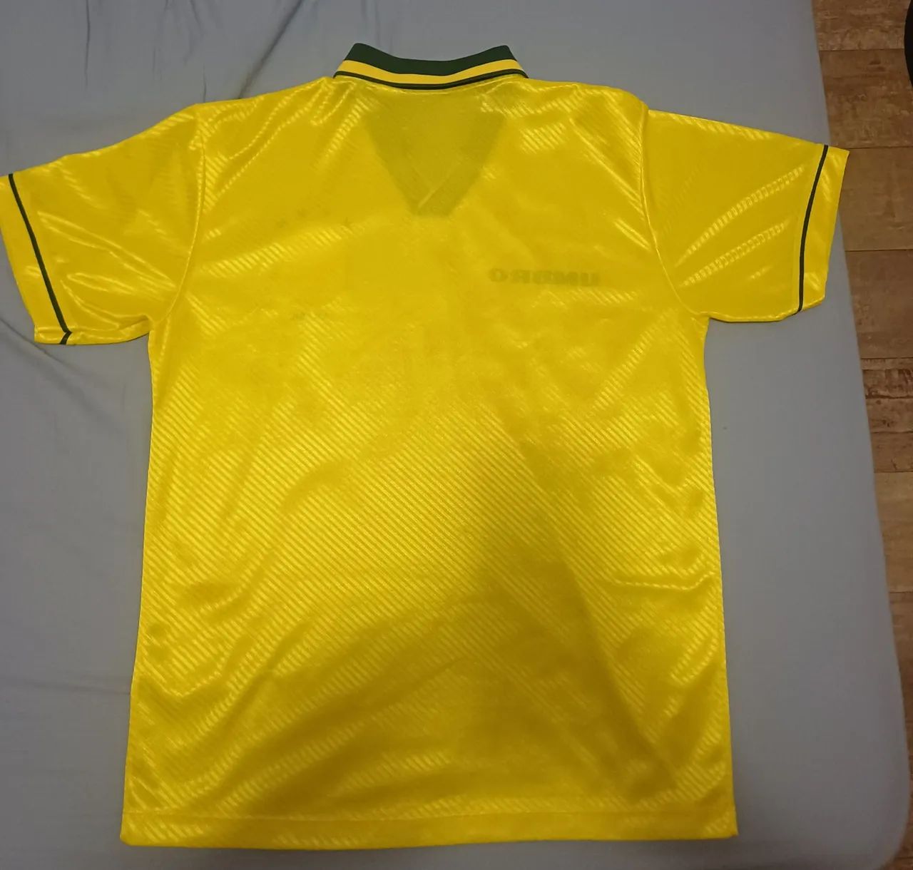 Camisa Umbro Seleção Brasileira Copa 1994 Oficial de Época - Foto 4