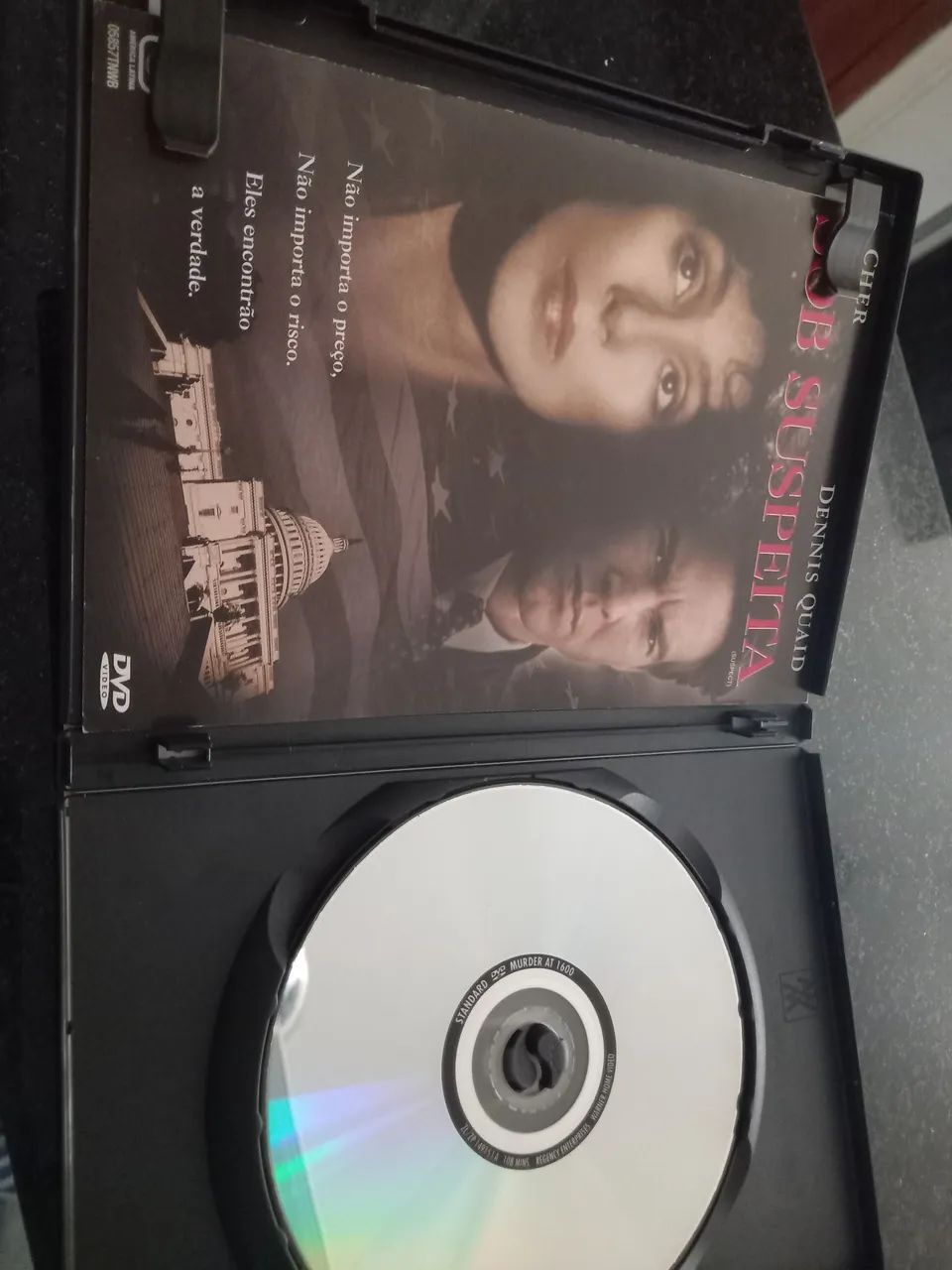 Dvd raríssimo Sob suspeita  - Foto 2