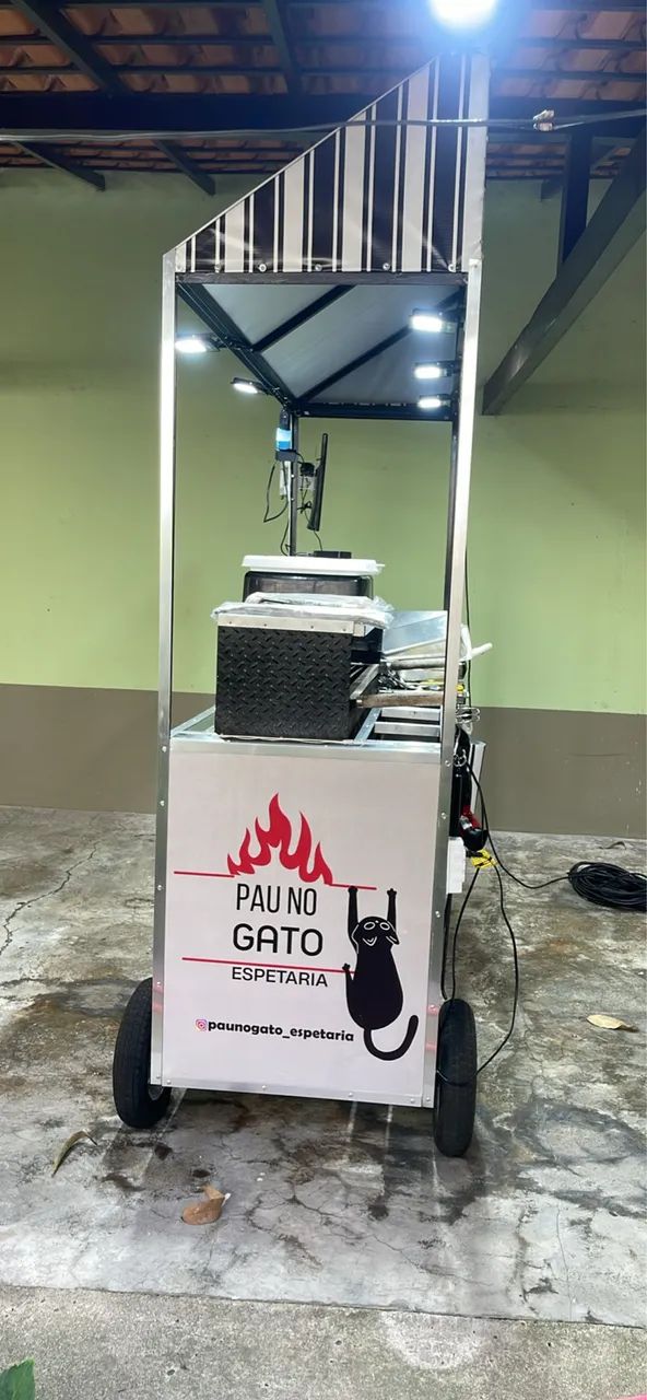 Carrocinha de Churrasco - profissional  - Foto 4