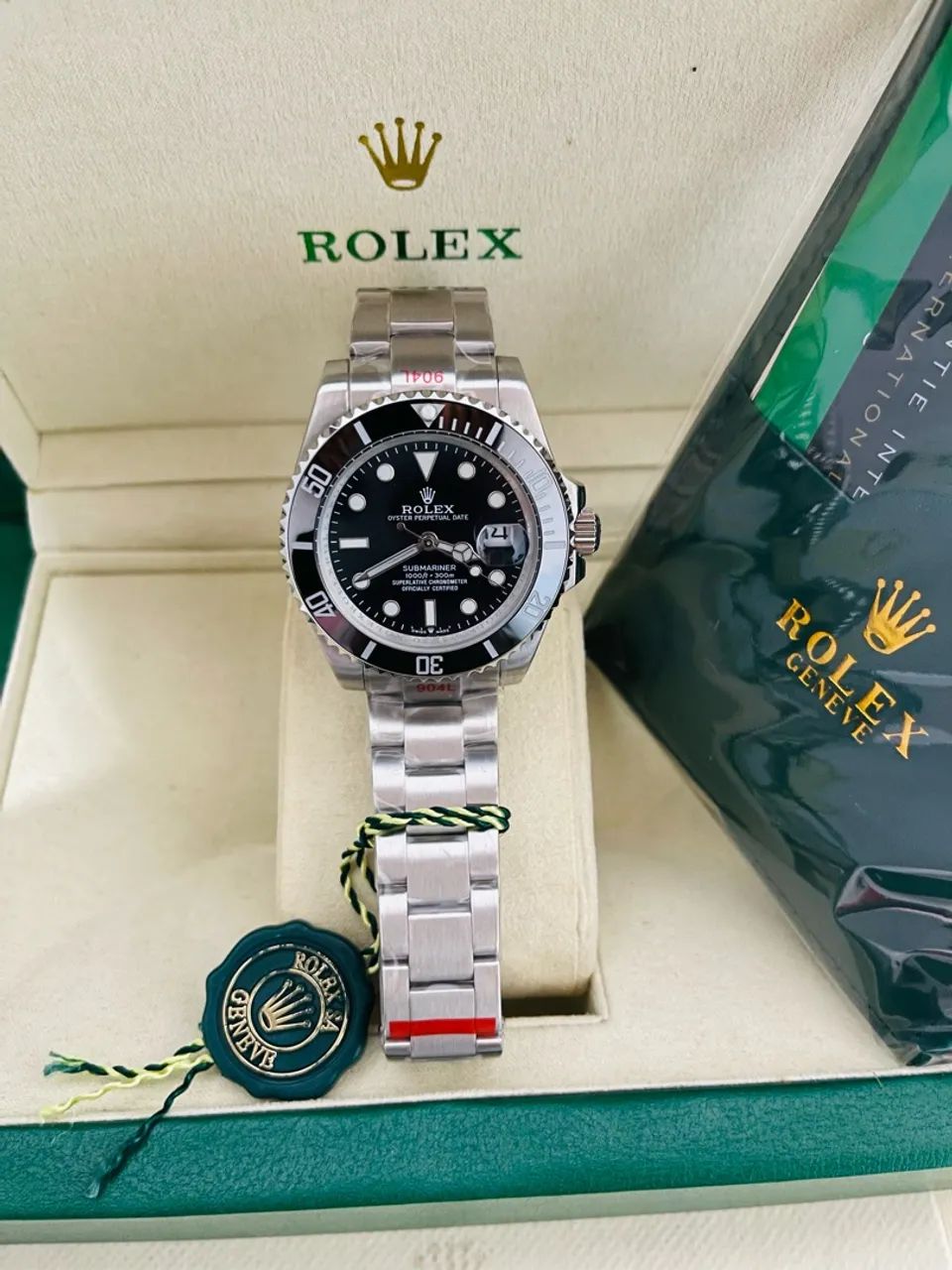 Rolex Submariner visor preto Automático linha premium AAA + - Foto 5
