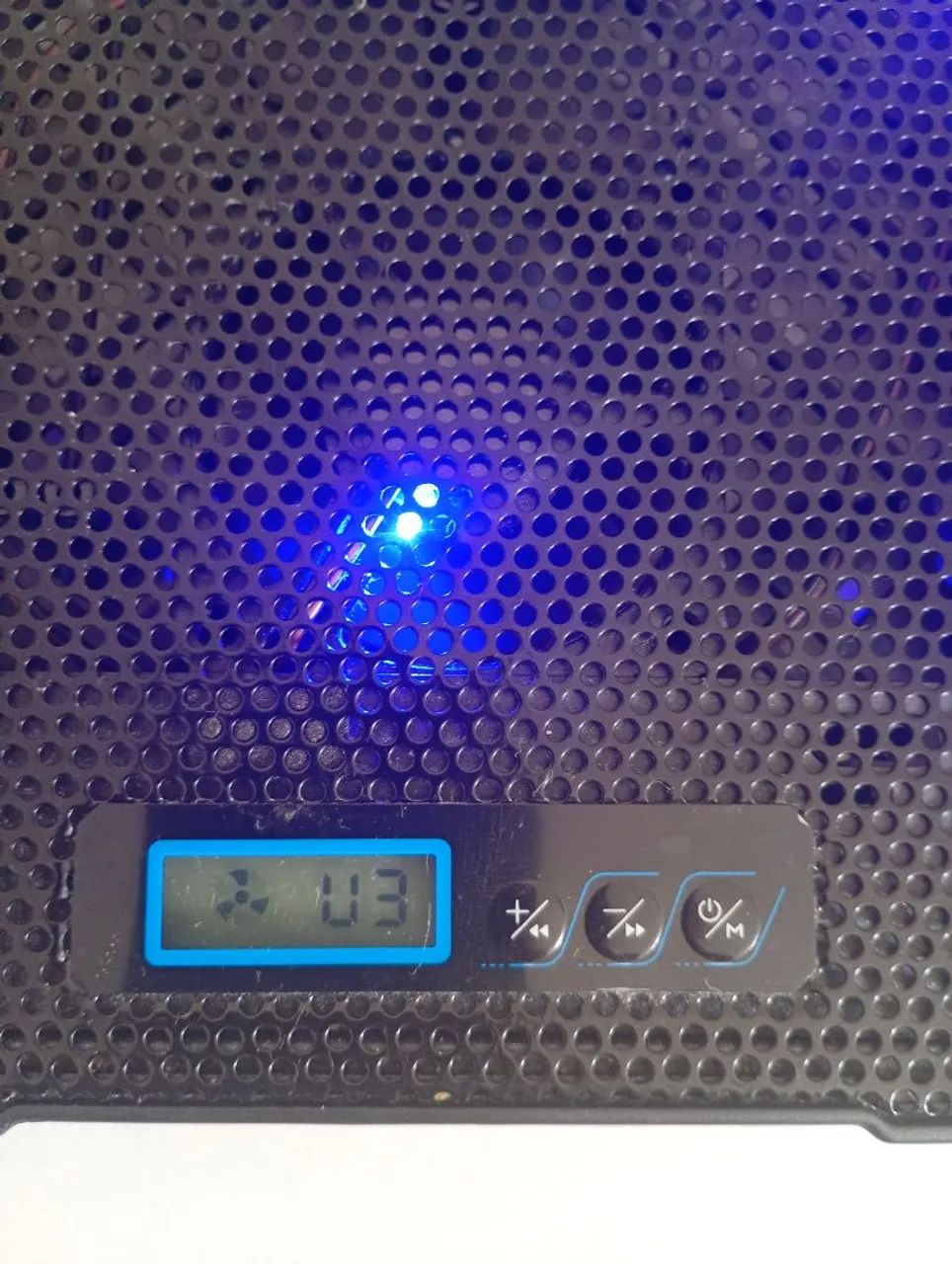 Base cooler para notebook Ergo, seis ventoinhas.  - Foto 2