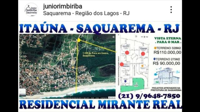 Saquarema Itaúna Nobre. RGI. IPTU. Entrego Com Projeto Aprovado Junto à Prefeitura - Foto 2