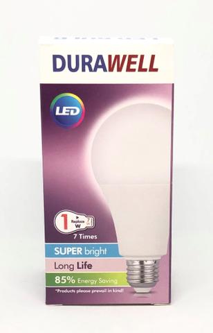 Lâmpada 12w Bulbo Led Super Branca Bivolt Econômica Durawell Nova na Caixa