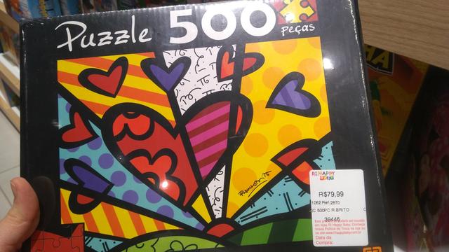 Quebra cabeças Romero Brito