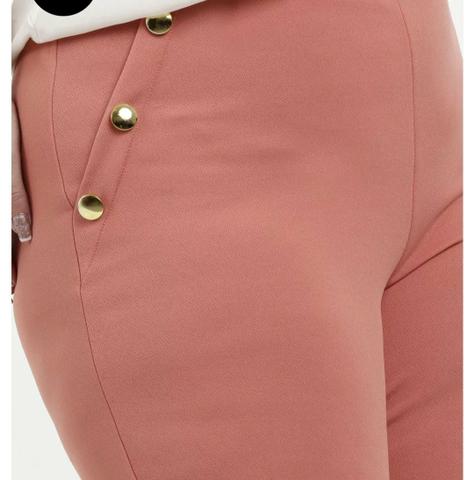 Calça Plus size botões dourados - Foto 5