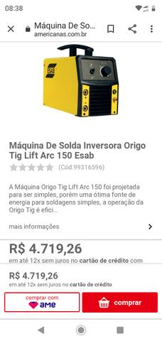 Máquina de solda e Esmerilhadeira - Foto 5