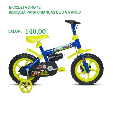 Bicicleta Infantil Aro 12, Entregamos Sem Taxa!