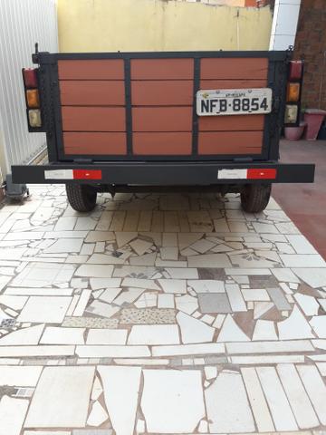 Vende-se um reboque contato *