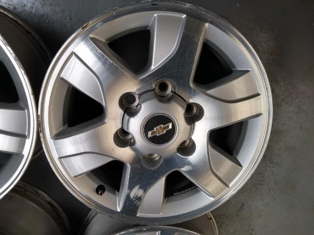 Jogo Roda Nova S10 Lt Ltz Aro 16 6 Furos Original #6408 - Foto 8
