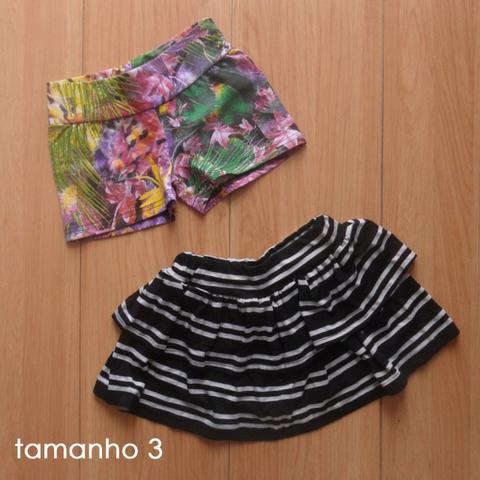 Kit Roupas Tamanho 3 Menina Peças Novas - Foto 3