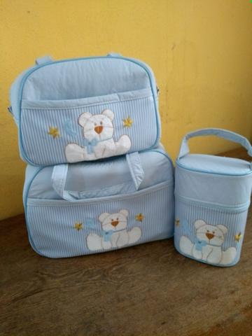 Bolsas e banheira masculina para bebê - Foto 2