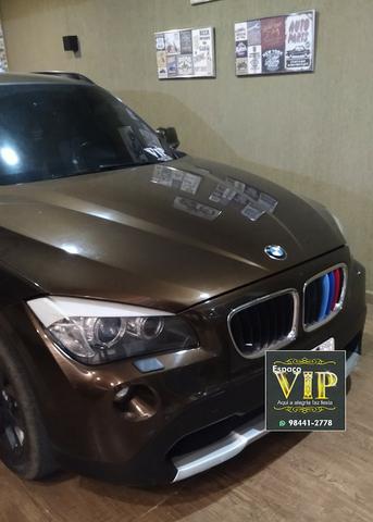 BMW X1 Sdriver 18i Marrom e bancos Bege - Foto 8