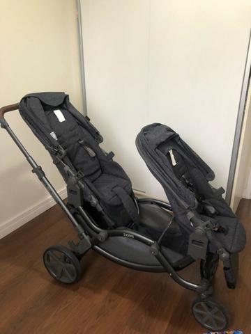 Carrinho de Bebê para Gêmeos ABC Design Zoom Style Street (6 meses a 30 kg) - Foto 3