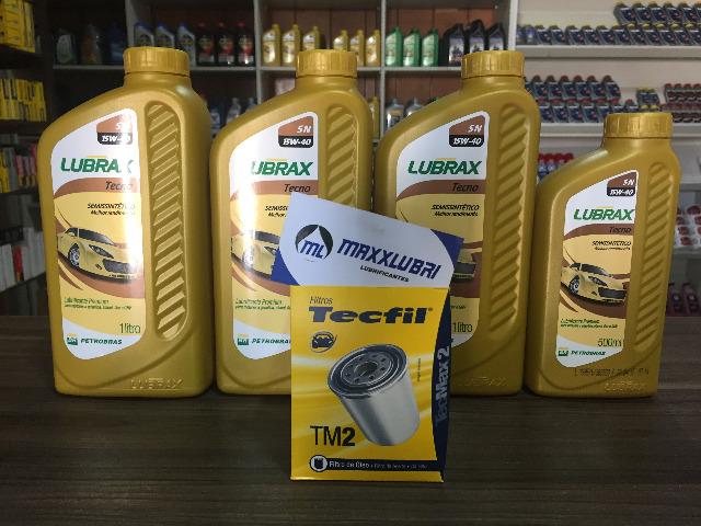 Kit Óleo Lubrax Tecno 15w40 Semi-Sintético + Filtro de Óleo - Foto 2