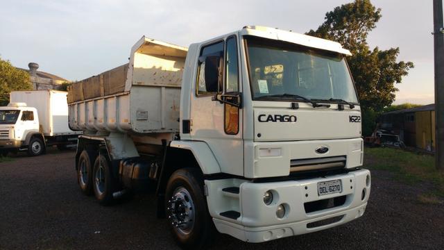 Ford Cargo 1622 truck 6x2 com caçamba Rosseti 10m3 unico dono - Foto 19