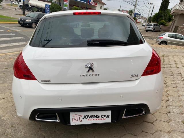 Peugeot 308 2013 Branco 1.6 impecável lindo na cor da moda - Foto 8