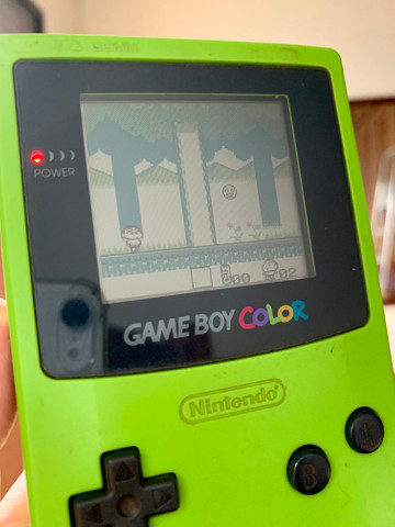 Game boy color kiwi e jogo - Foto 3