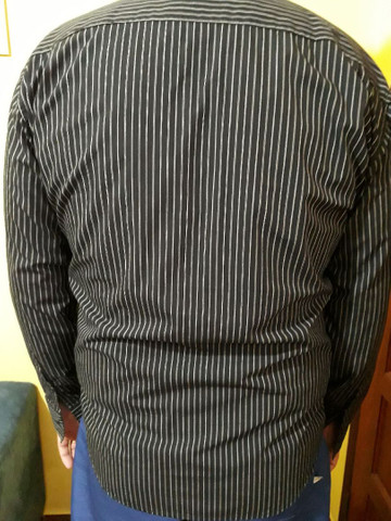 camisa social masculina c&a