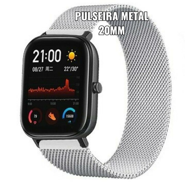 Pulseira Magnética para Amazfit GTR 42mn - Foto 4