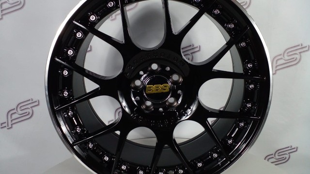 Rodas BBS Motor Sport Preto Brilhante 5x100-18x8 - Foto 2