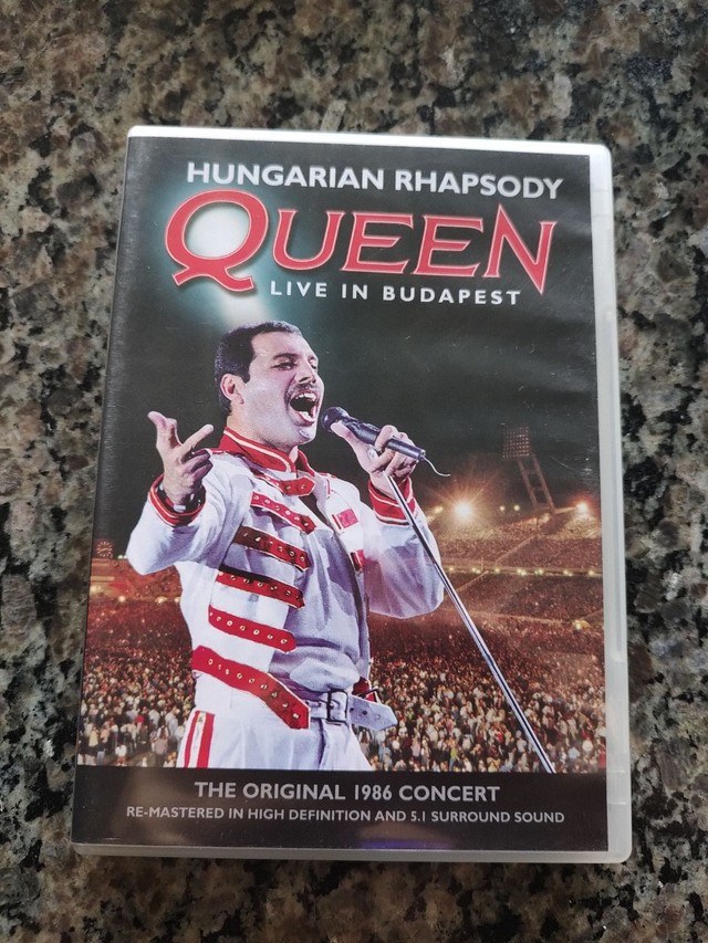 DVD Queen Hungarian Rhapsody Live in Budapest