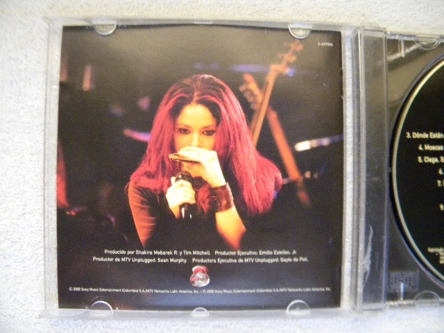 Cd Shakira Unplugged Mtv Original. - Foto 3
