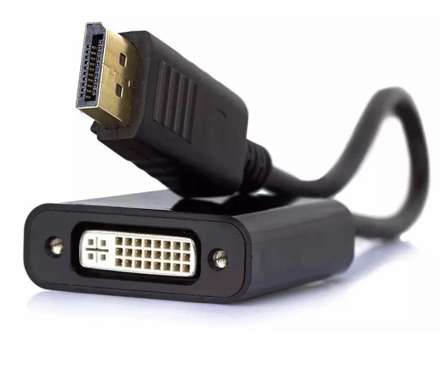 Cabo Adaptador Displayport Macho Para Dvi (24+5) Femea