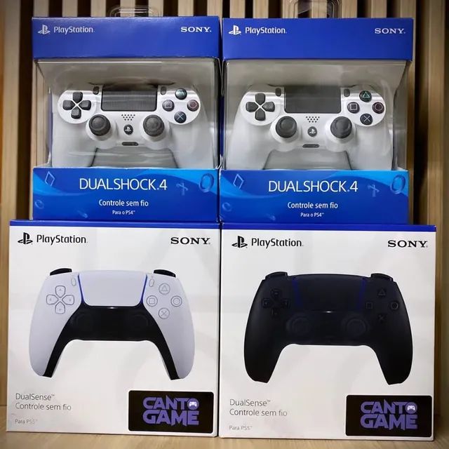 Controle PS5 + 1 ano de garantia (Sony DualSense) - Videogames