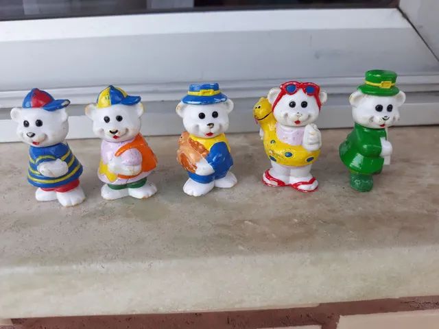 Lote de 5 ursinhos miniaturas - Foto 3