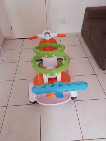 Carro de Passeio Triciclo Infantil Moto Duo Calesita