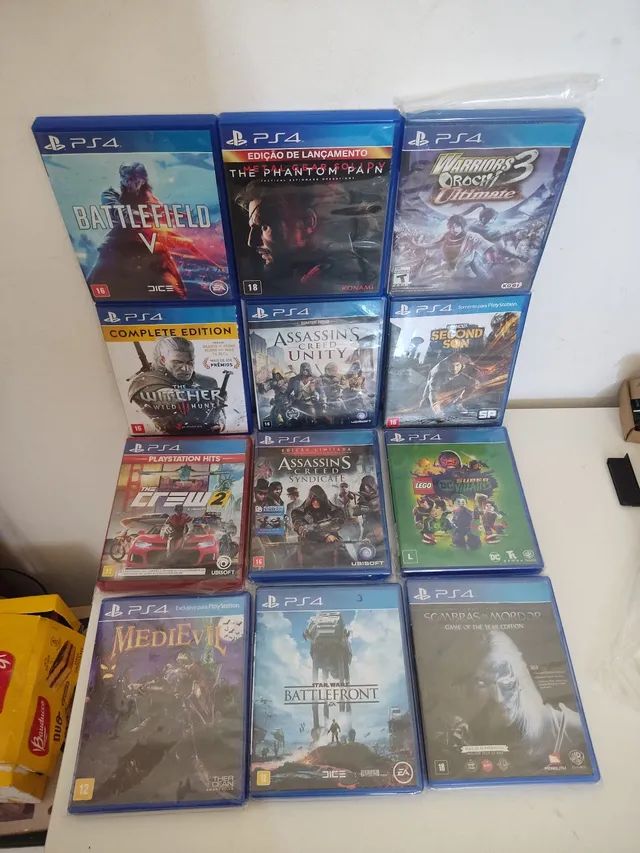 Dois jogos de PS4 140$ - Videogames - Clima Bom, Maceió 1252175550