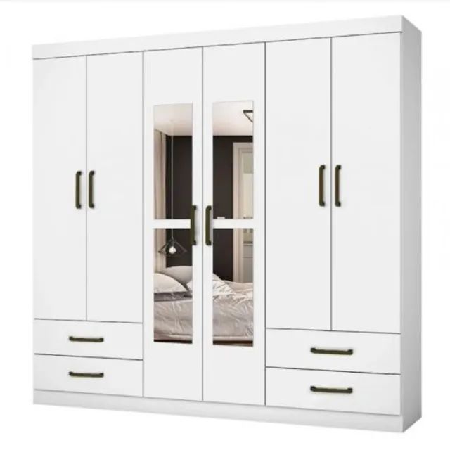 Guarda roupa 6 portas Hércules!! Tt3619m