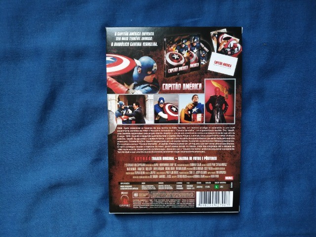 DVD Capitão América (1990) + Cards - Foto 3