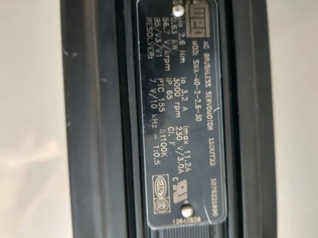Servo motor trifásico Weg. - Foto 6
