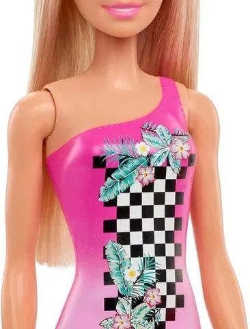 Boneca Barbie Bailarina Loira com Roupa Rosa Original Mattel