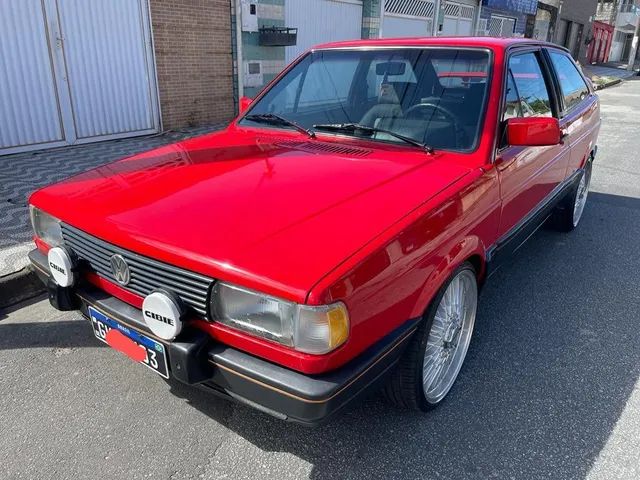 GOL GTI VERMELHO TURBO! ARO 18