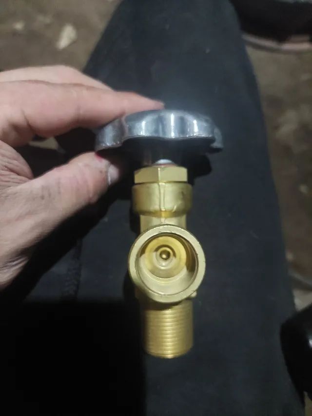 Valvula de topo para argonio nova - Foto 5