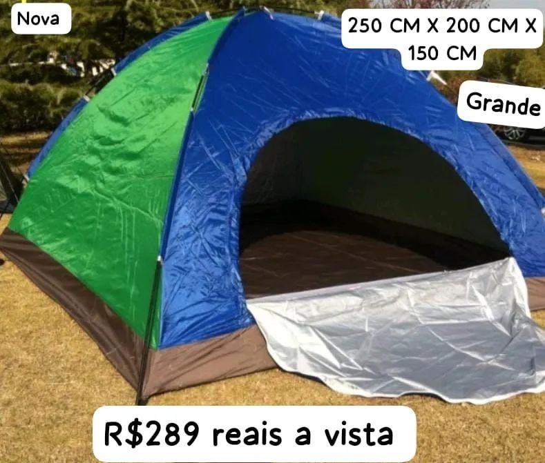 Barraca nova até 6 lugares