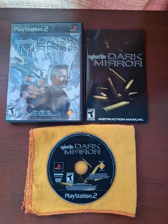 Jogo PS2 - Siphon Filter - Dark Mirror