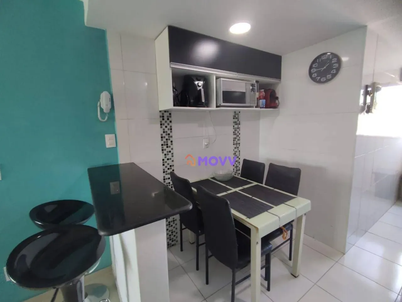 2 quartos com suíte mobiliado