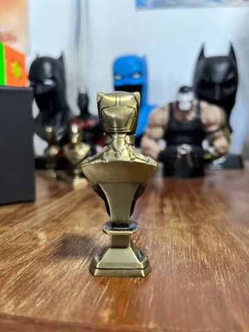 mini busto pantera negra - omelete box (marvel vingadores) - Foto 3