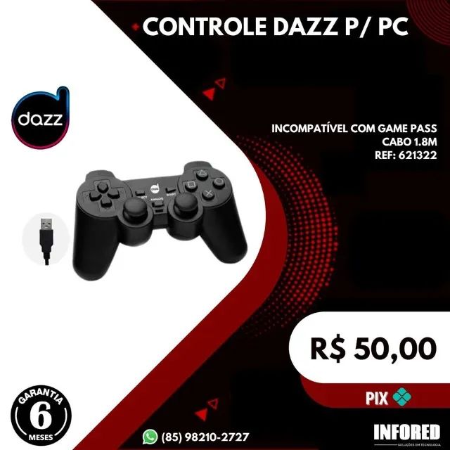 Controle USB Dazz 621322
