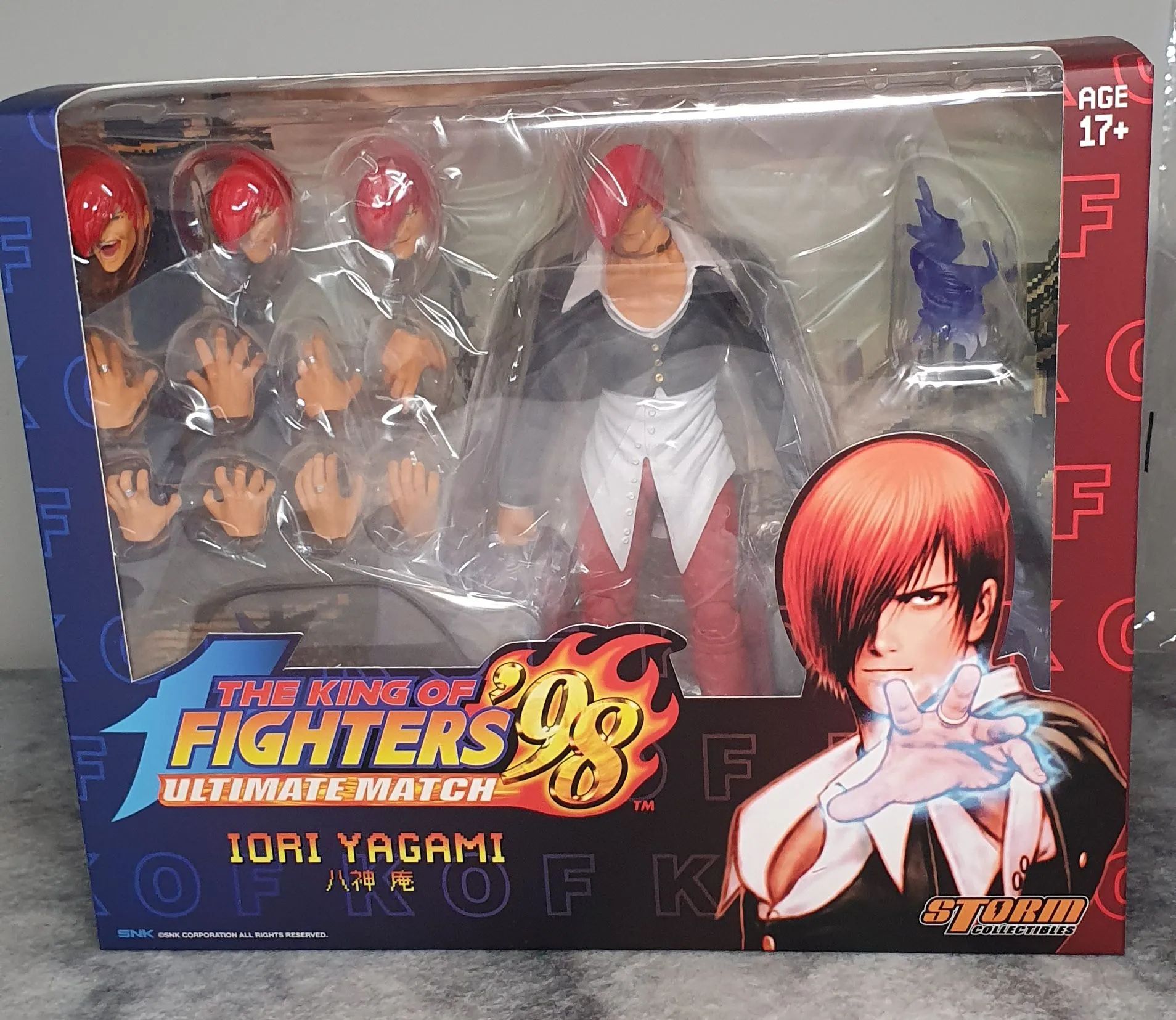Storm Toys KOF98 IORI YAGAMI 1/12 アクションフ 1/12 Storm Toys King of Fighters 98 Crazy Iori Yagami Game