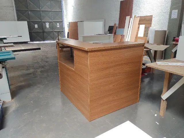 balcão expositor de loja em L   - Foto 5