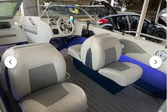 Lancha Sunbird Bayliner 170 - Optimax 115hp - troco por carro ou moto - Foto 6