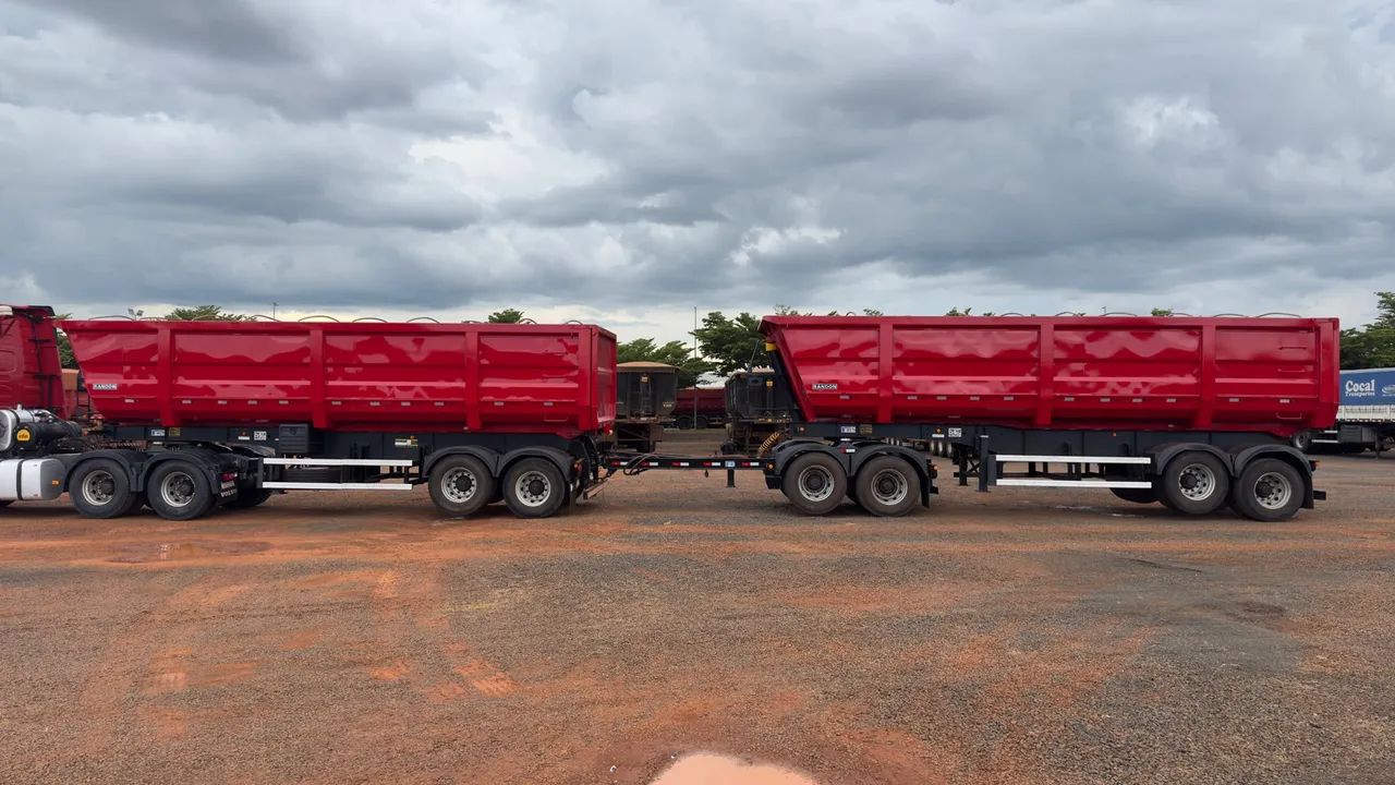 Rodocaçamba Randon 9 eixos 20/21 - Foto 6