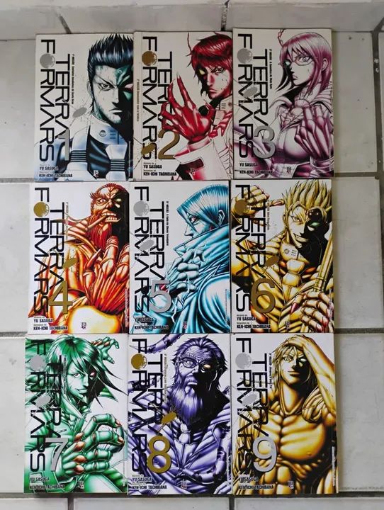 Terra formars volumes 1 a 17 