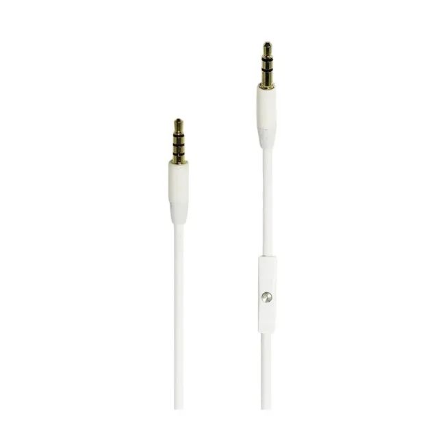 Cabo Auxiliar P2+P3 Estereo Com Microfone XC-P2-M -novo - Foto 2