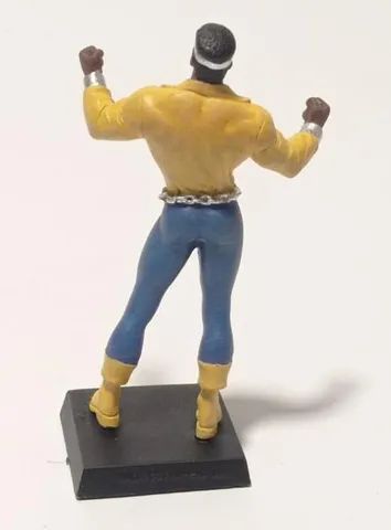 Miniatura Luke Cage Marvel Eaglemoss (caixa) - Foto 4